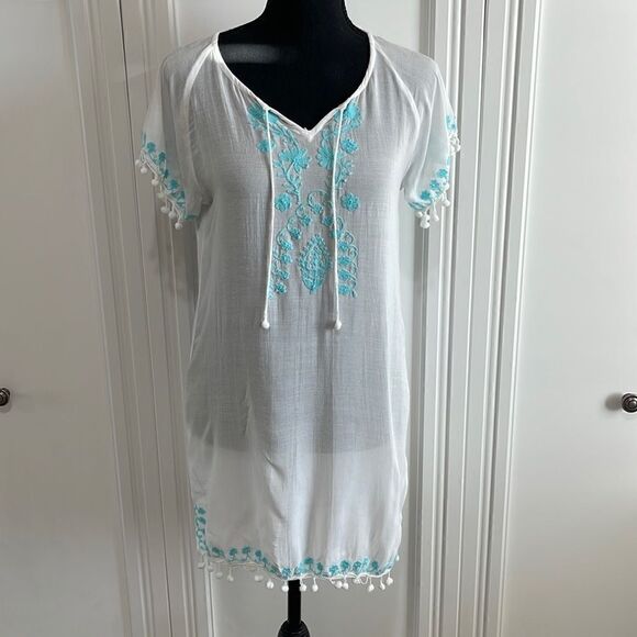 Melissa Odabash Tunic Swim Cover Up size 14 - Picture 1 of 7